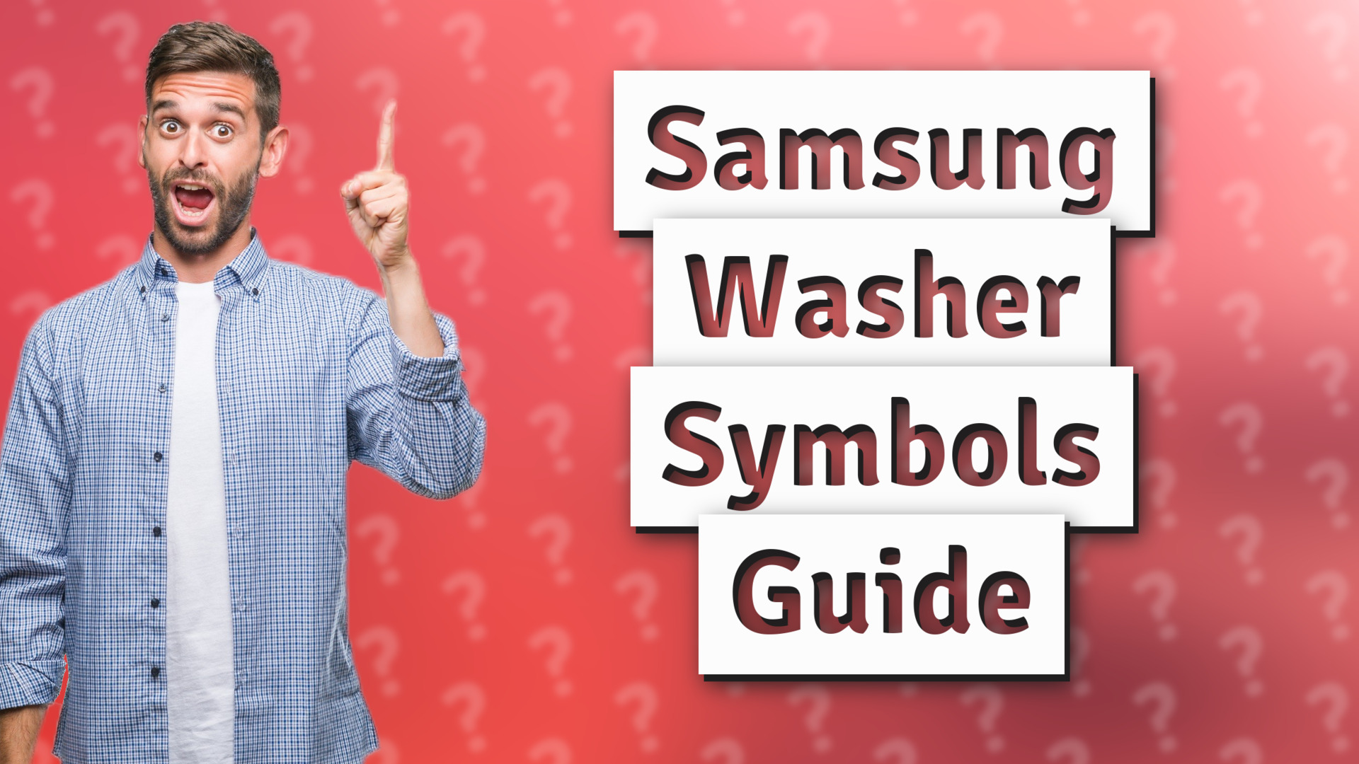Samsung Washer Symbols Guide