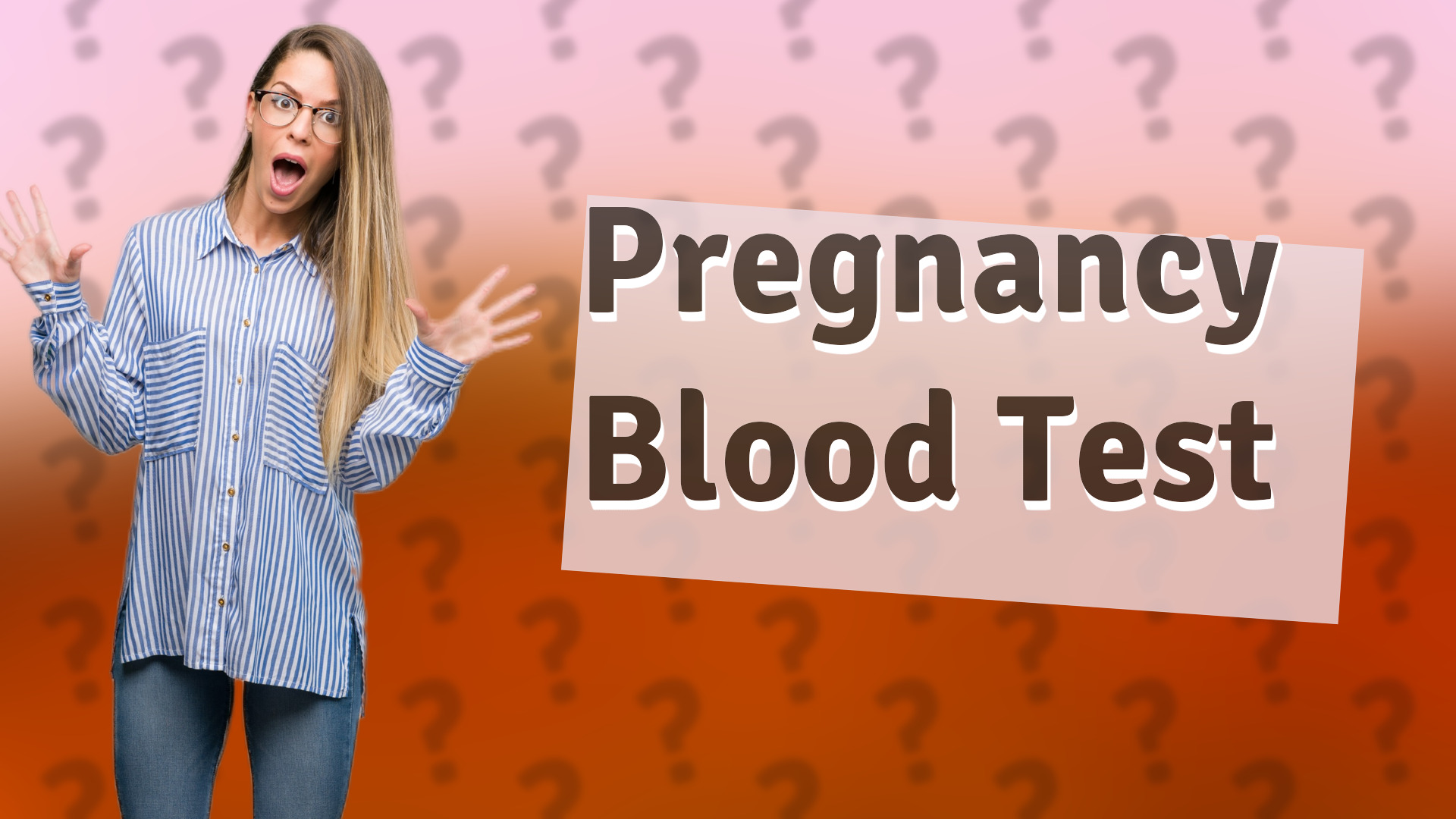 Pregnancy Blood Test