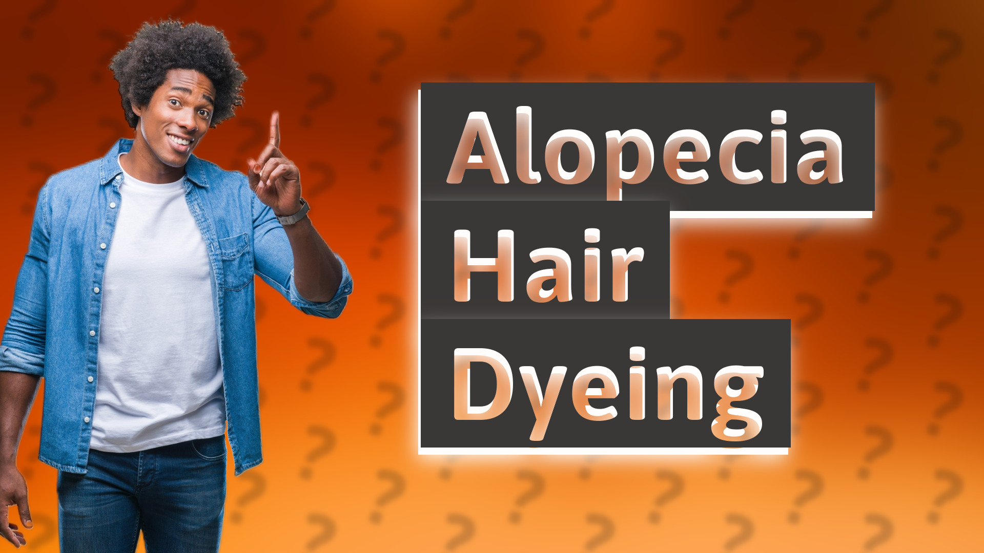Alopecia Hair Dyeing