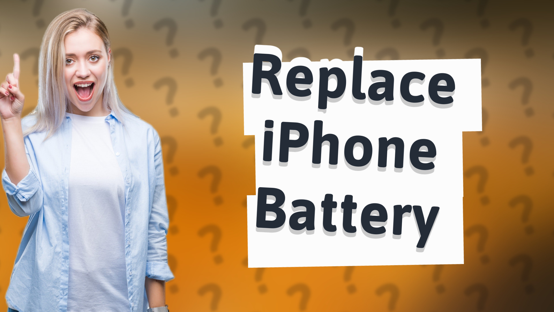 Replace iPhone Battery