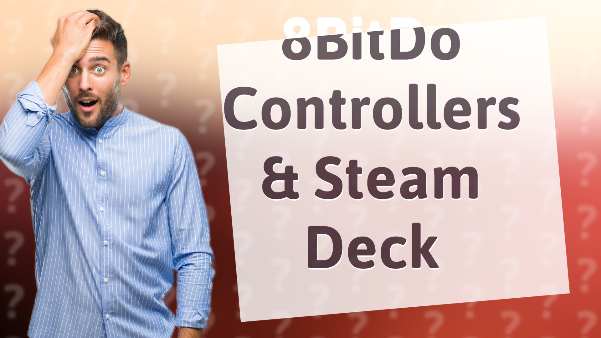 8BitDo Controllers & Steam Deck