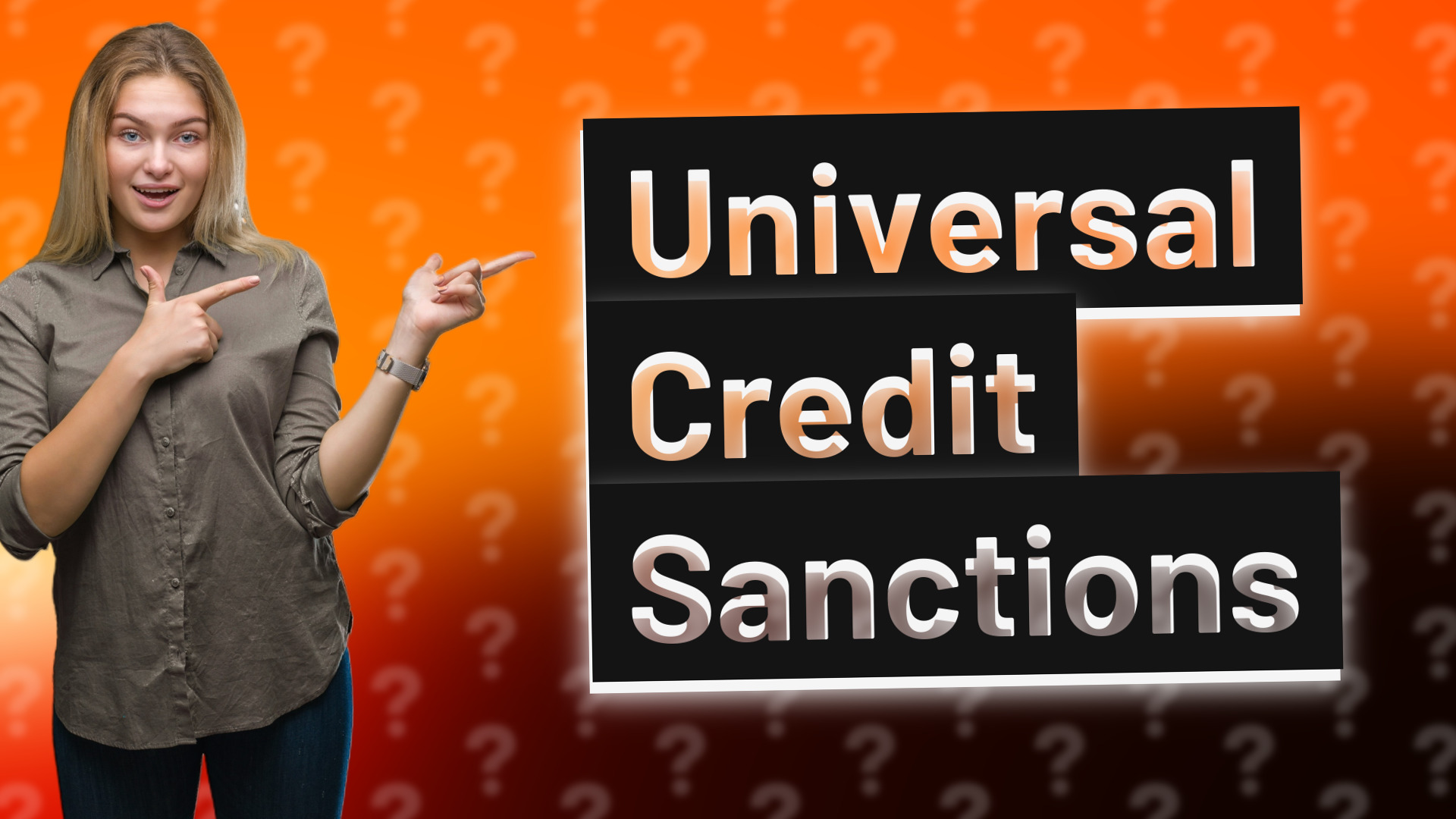 Universal Credit Sanctions