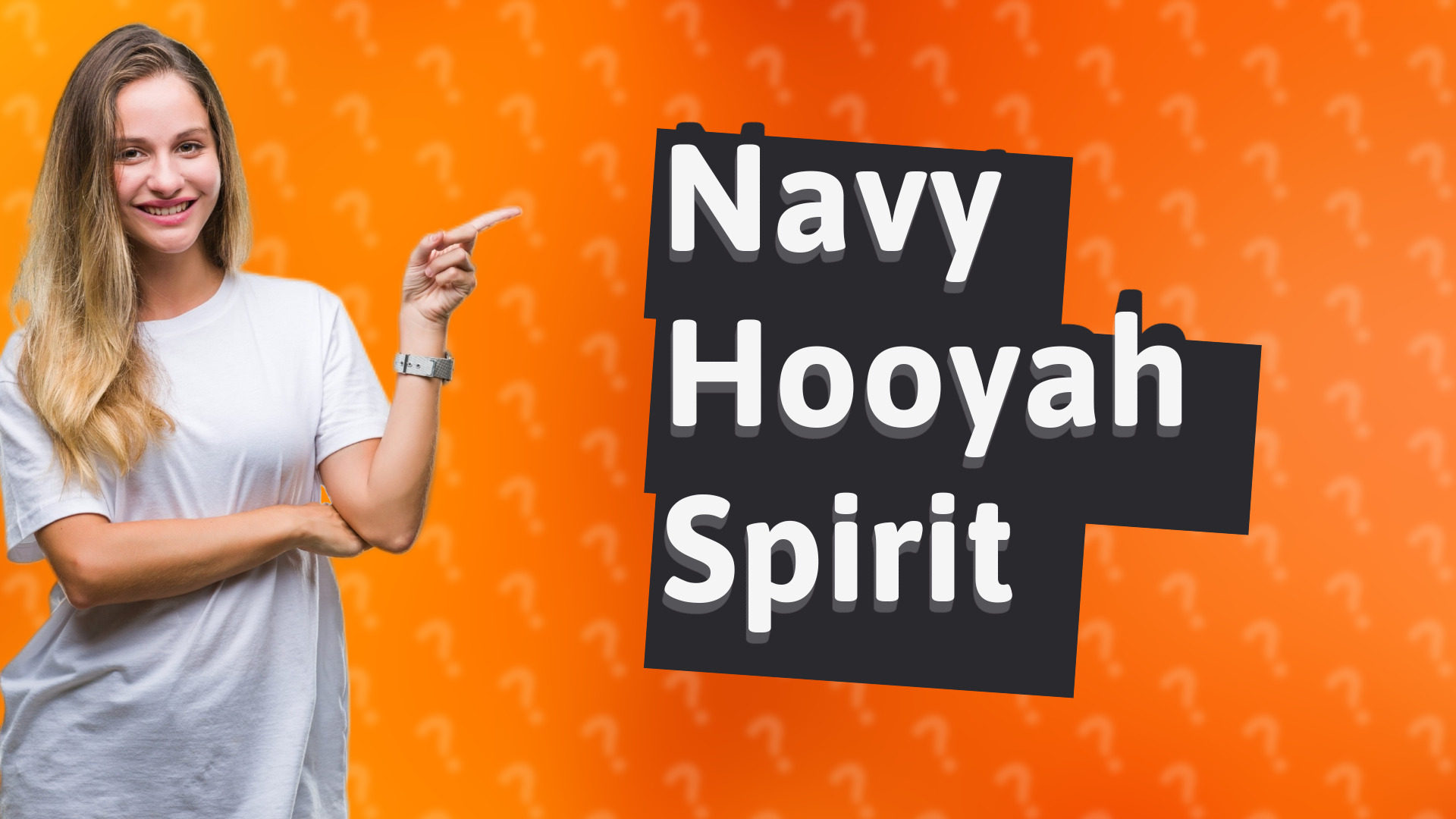 Navy Hooyah Spirit