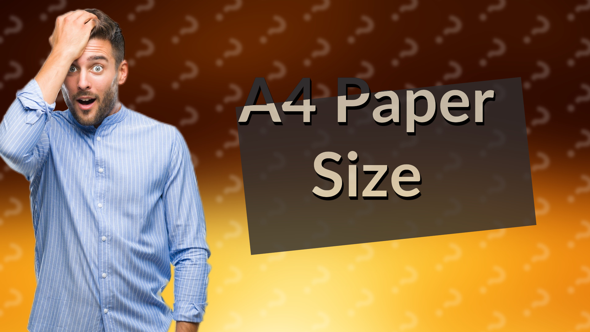 A4 Paper Size