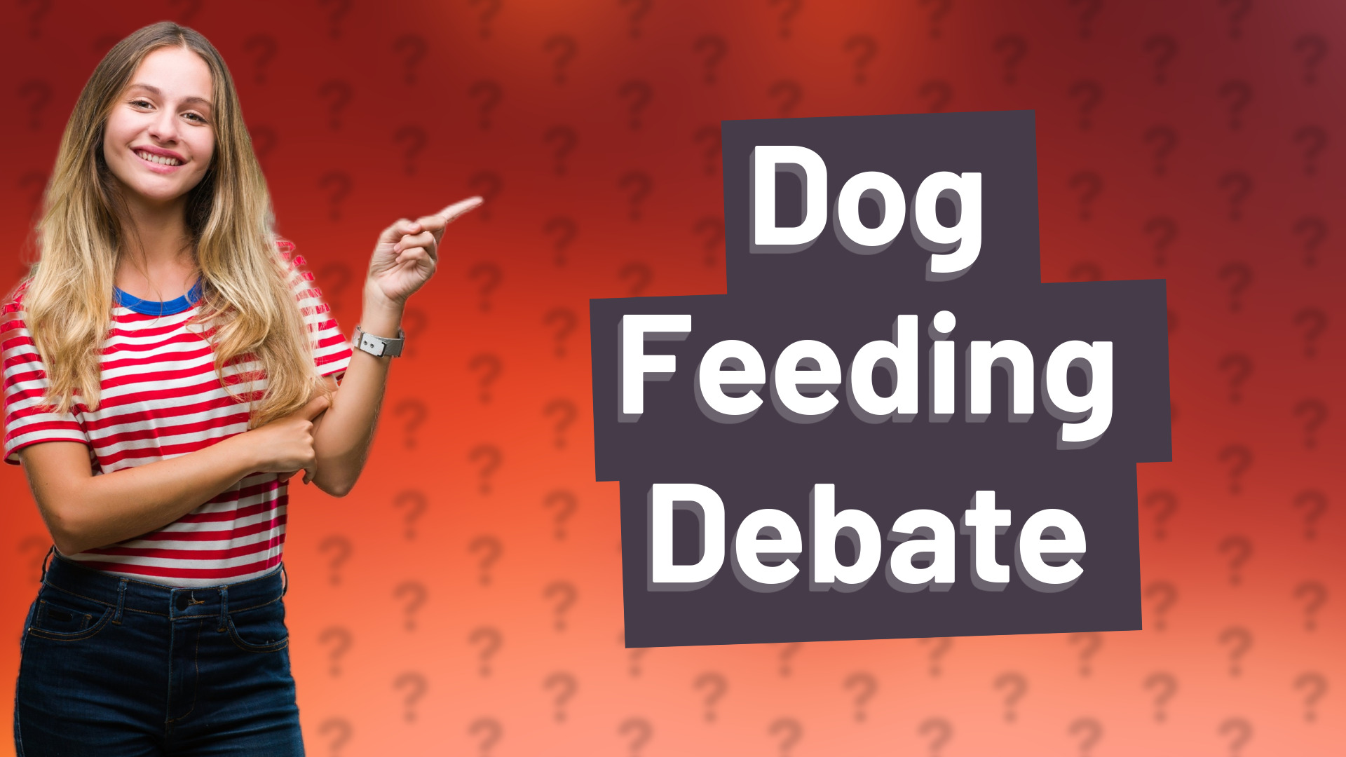 Dog Feeding Debate