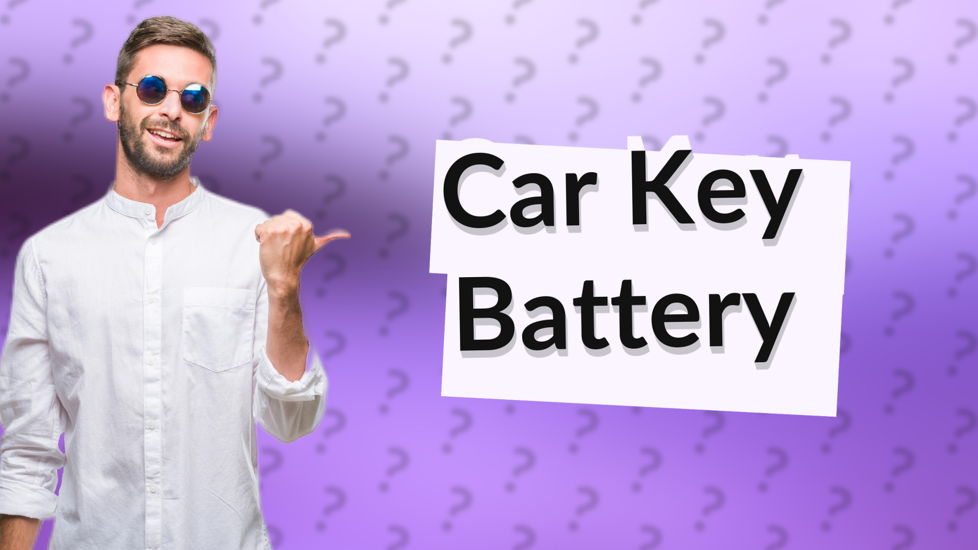 Car Key Battery