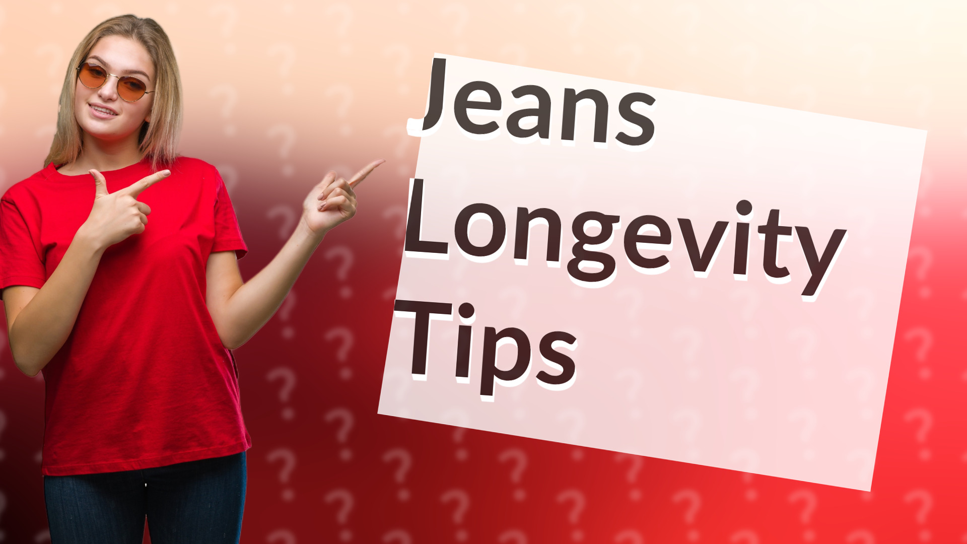 Jeans Longevity Tips