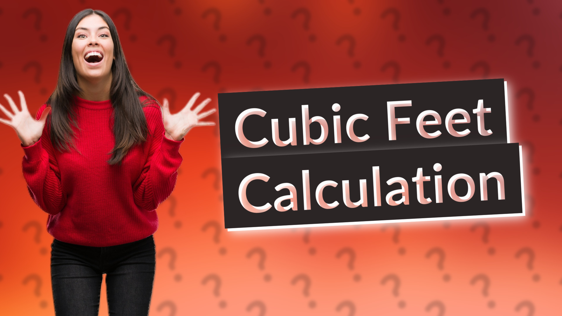 Cubic Feet Calculation
