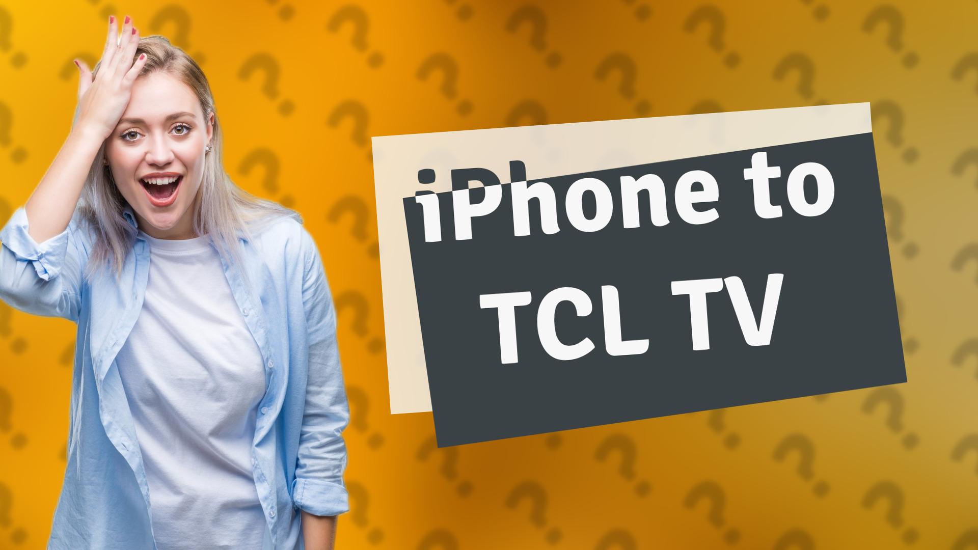 iPhone to TCL TV