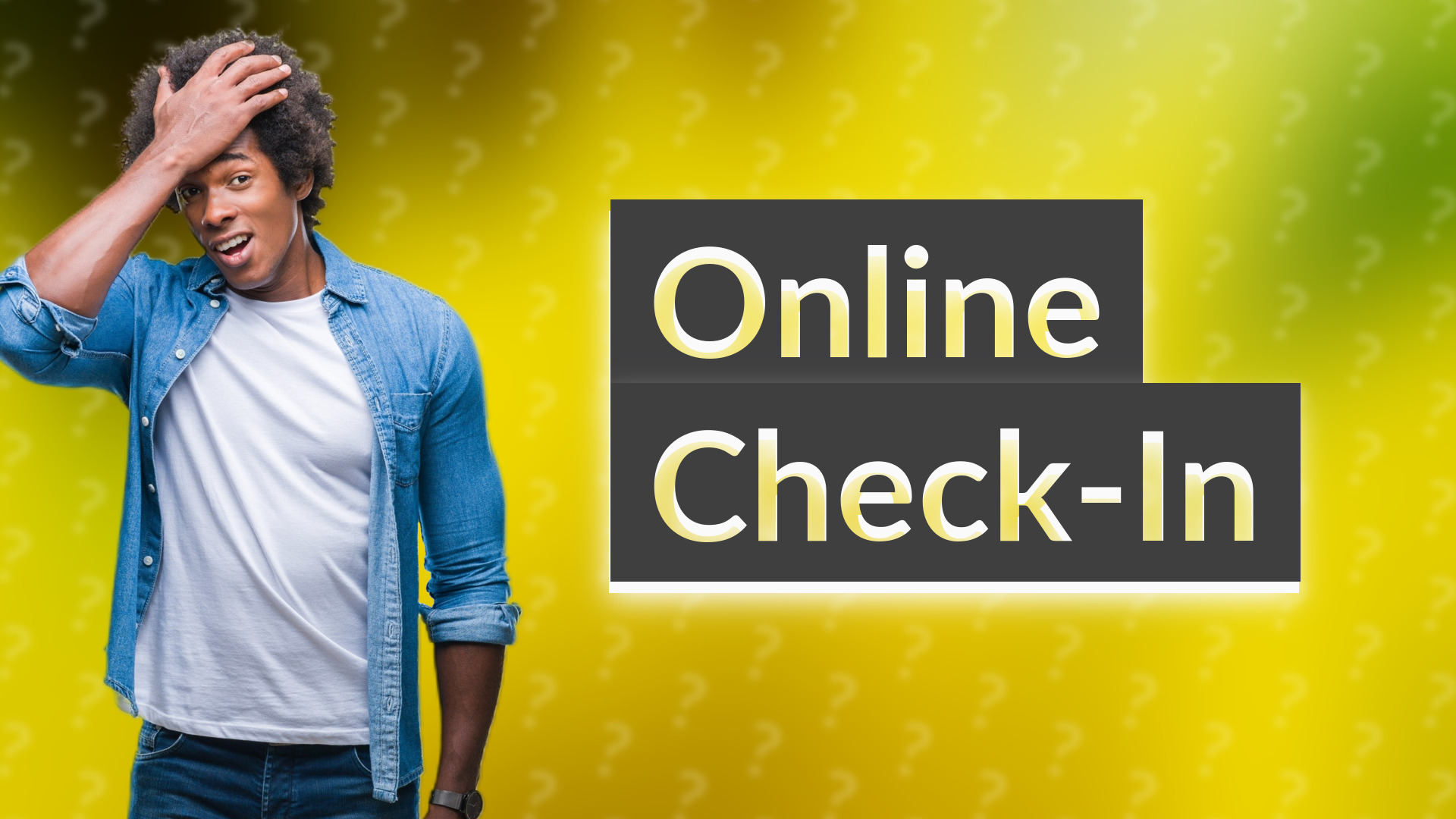 Online Check-In