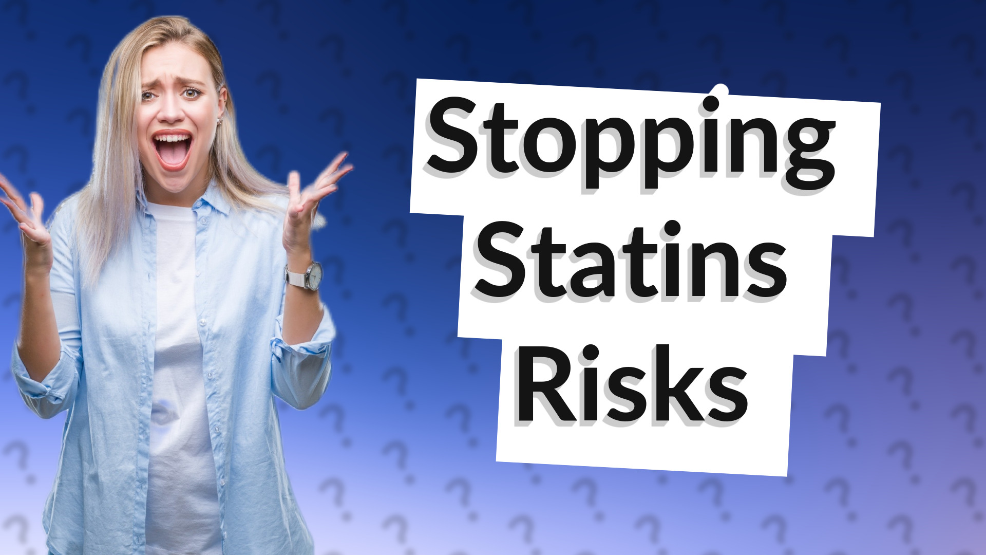 Stopping Statins Risks