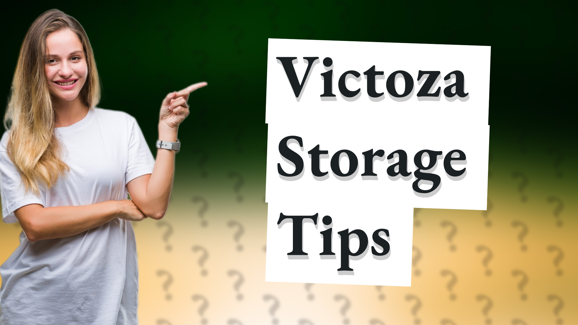 Victoza Storage Tips