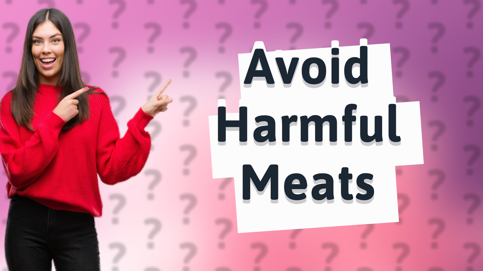 Avoid Harmful Meats