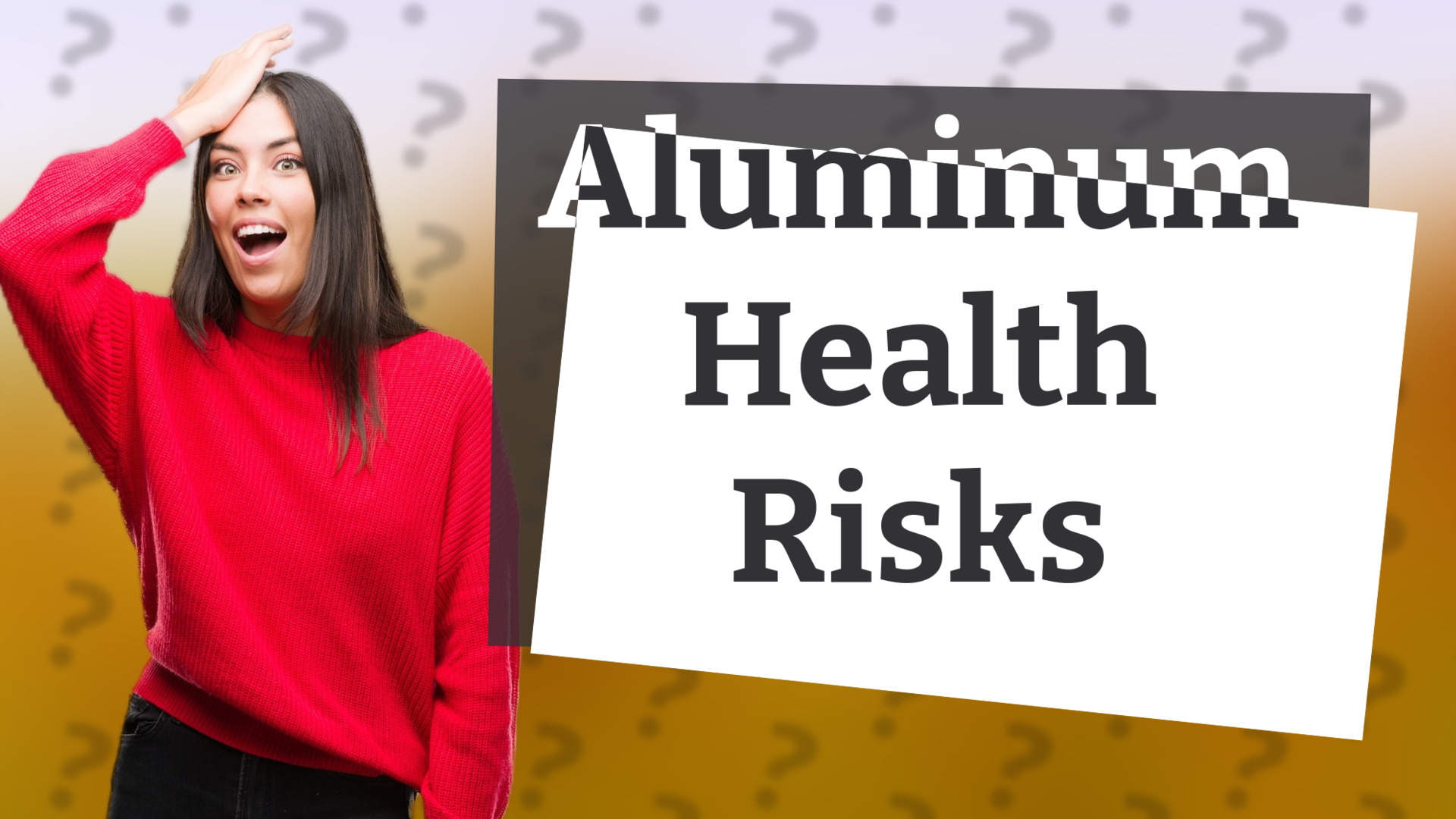 Aluminum Health Risks