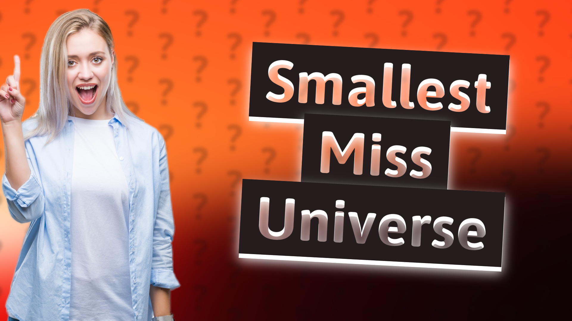 Smallest Miss Universe