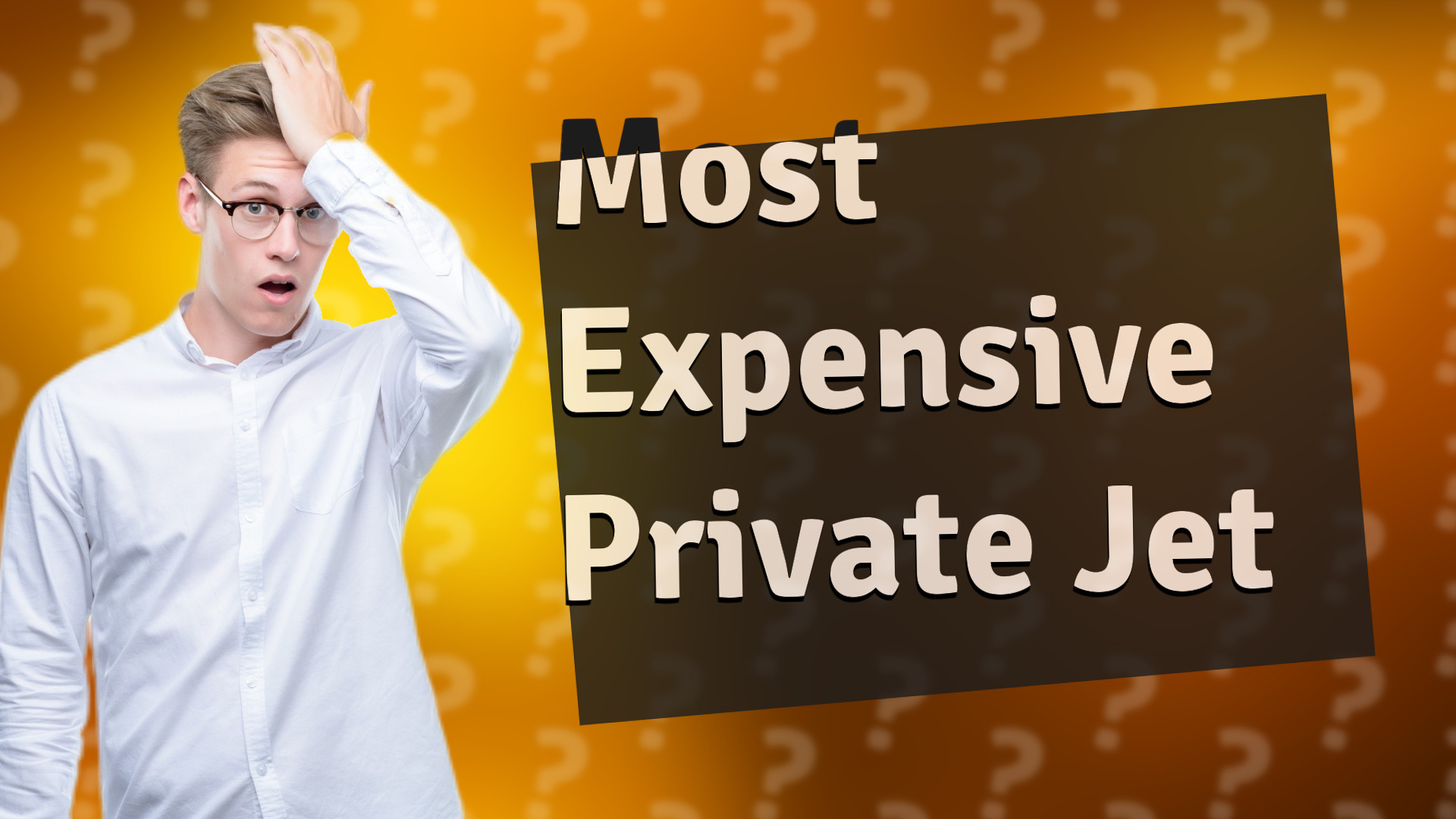 Most Expensive Private Jet