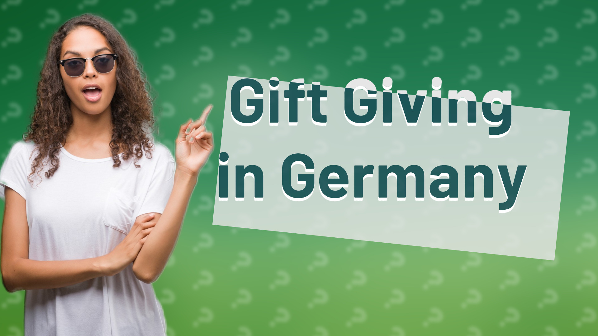 Gift Giving in Germany