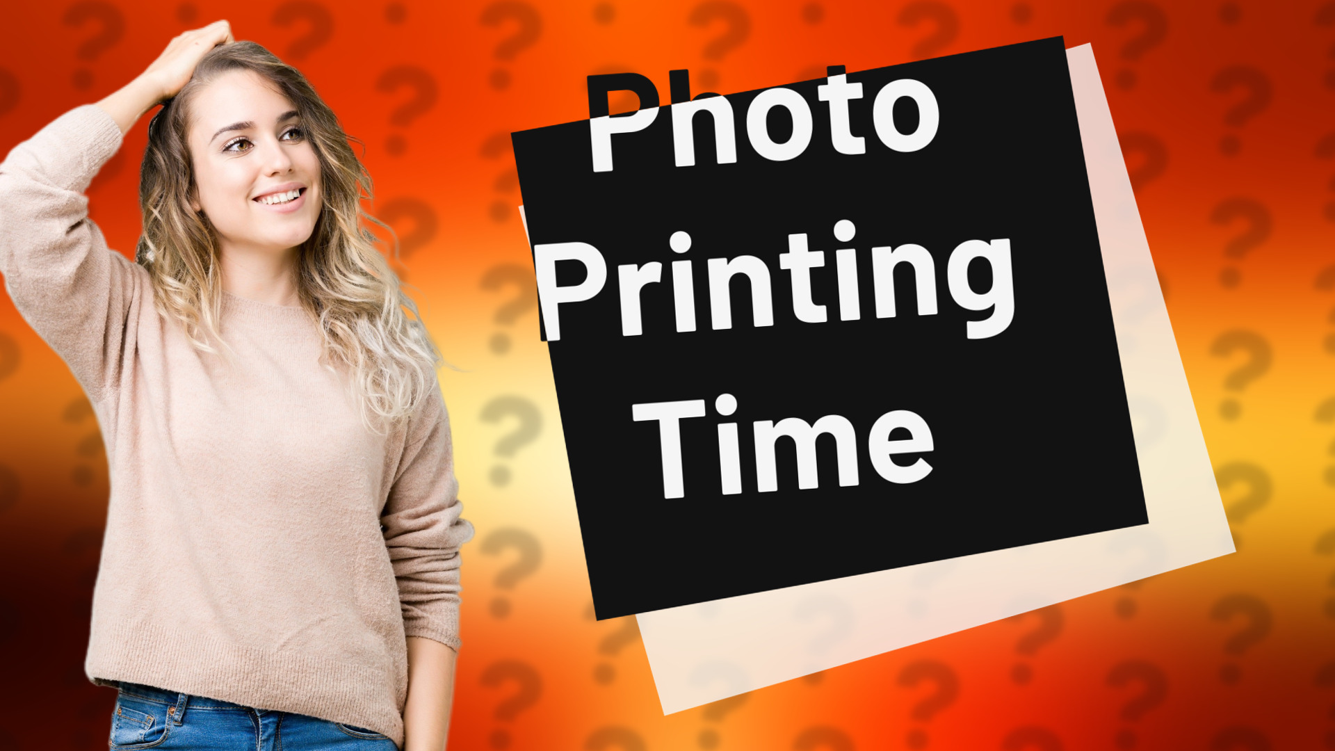 Photo Printing Time