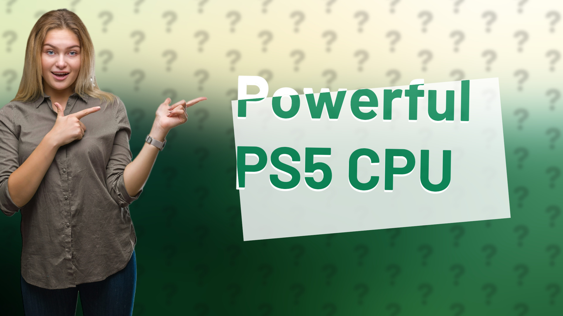 Powerful PS5 CPU