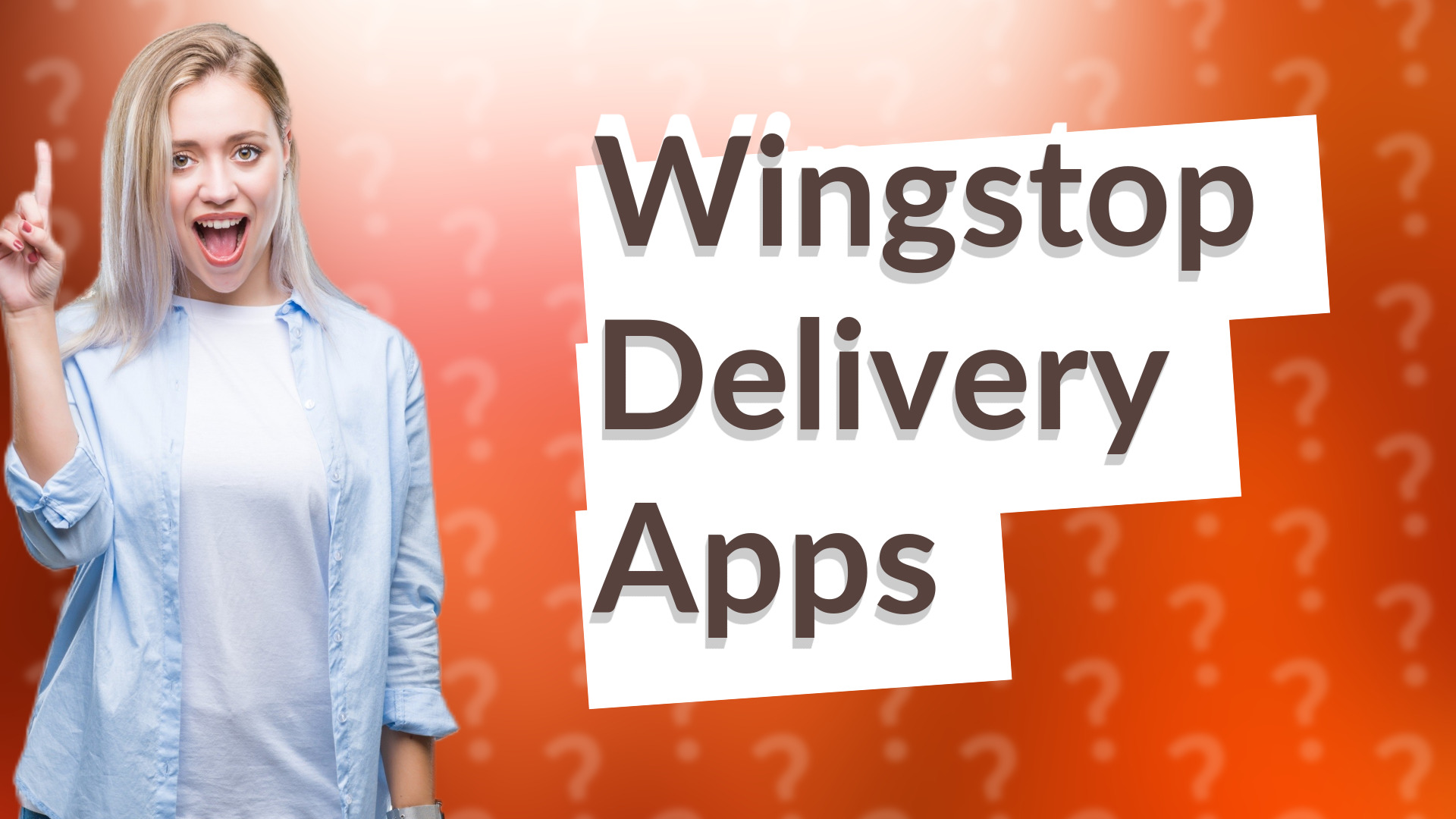 Wingstop Delivery Apps