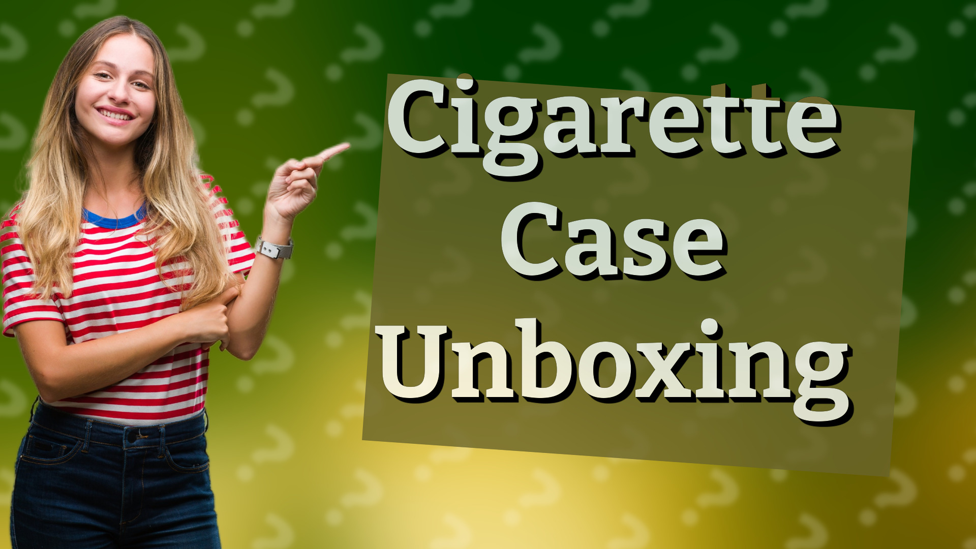Cigarette Case Unboxing