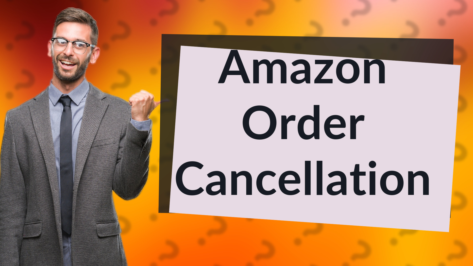 Amazon Order Cancellation