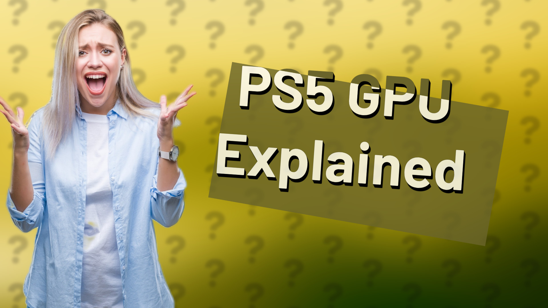 PS5 GPU Explained