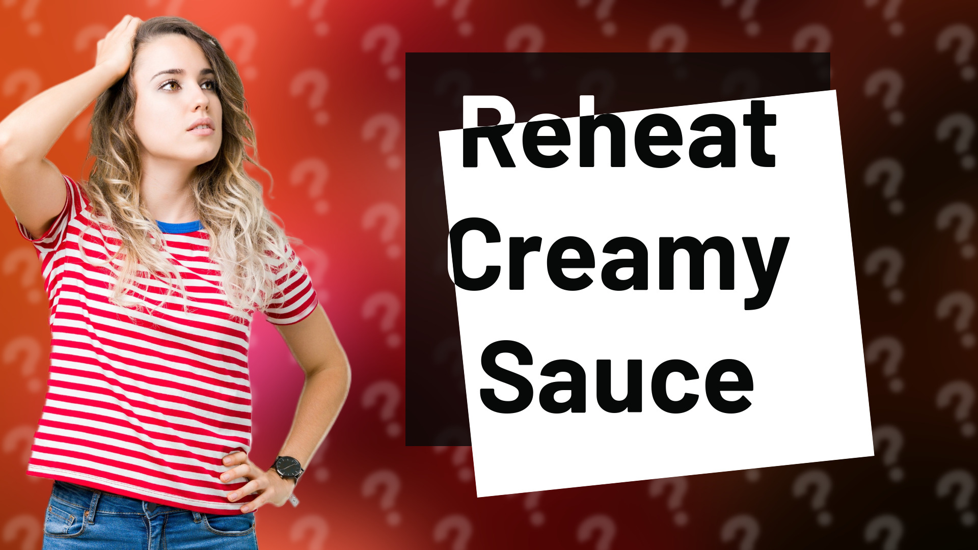 Reheat Creamy Sauce