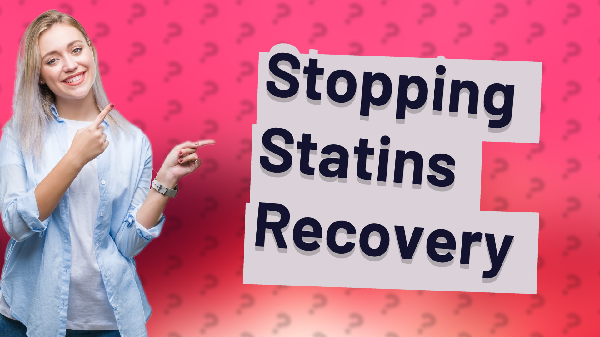 Stopping Statins Recovery