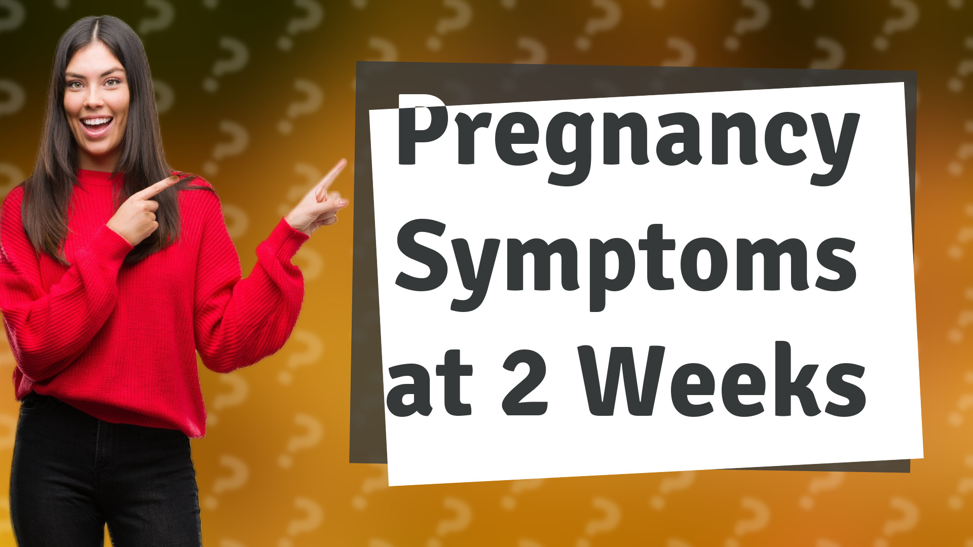Pregnancy Symptoms at 2 Weeks