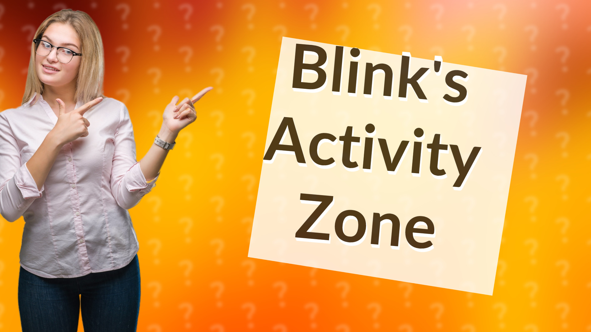 Blink's Activity Zone