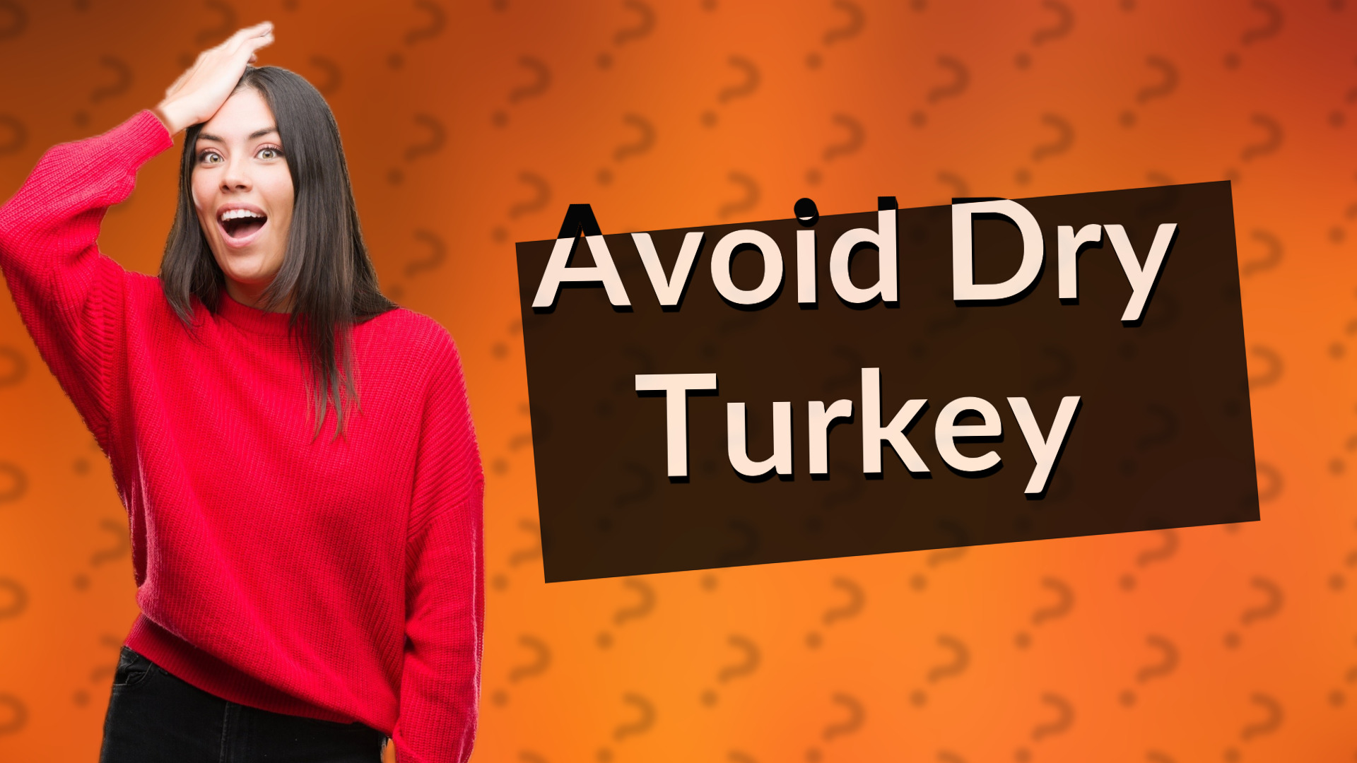 Avoid Dry Turkey