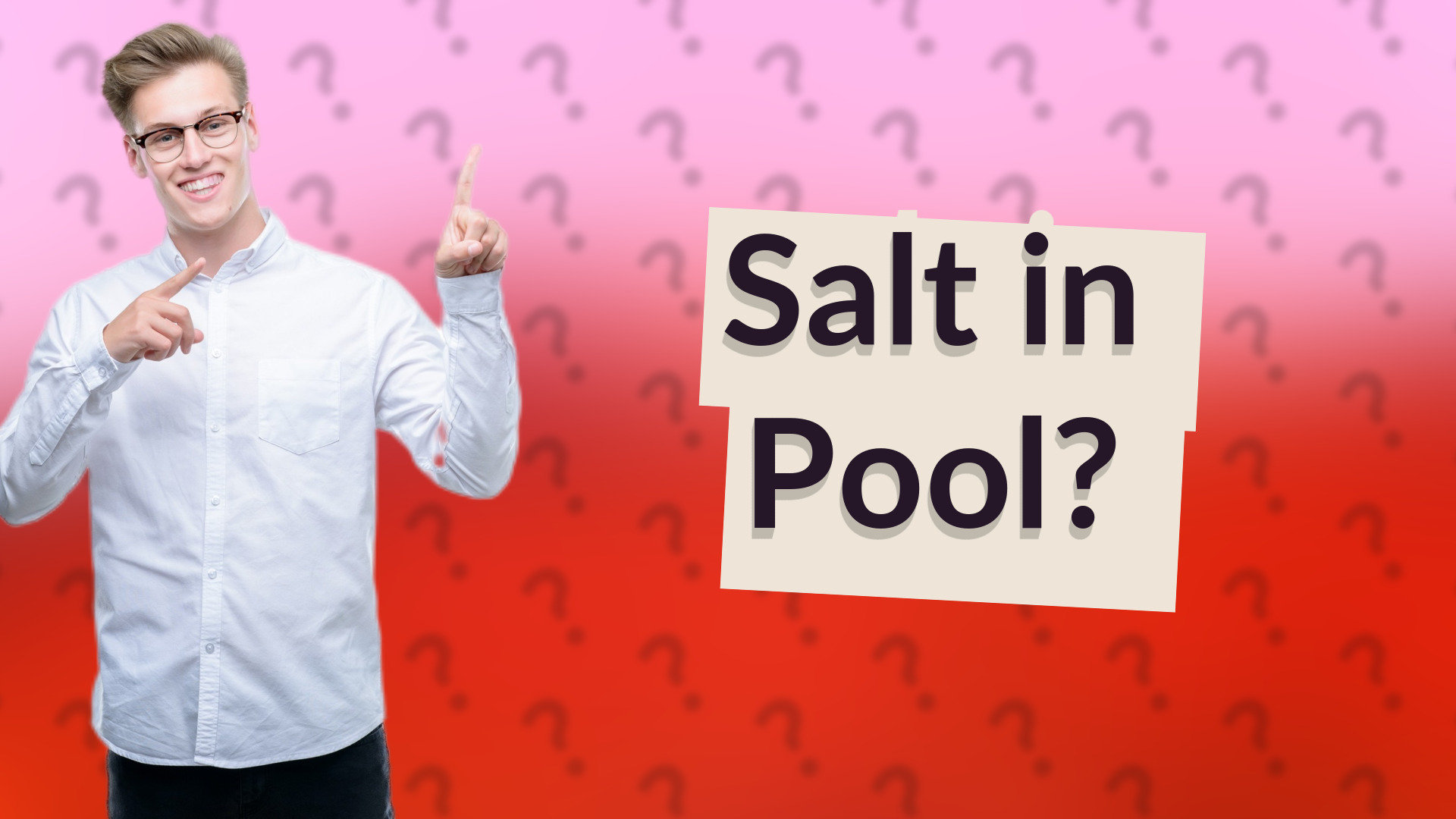 Salt in Pool?