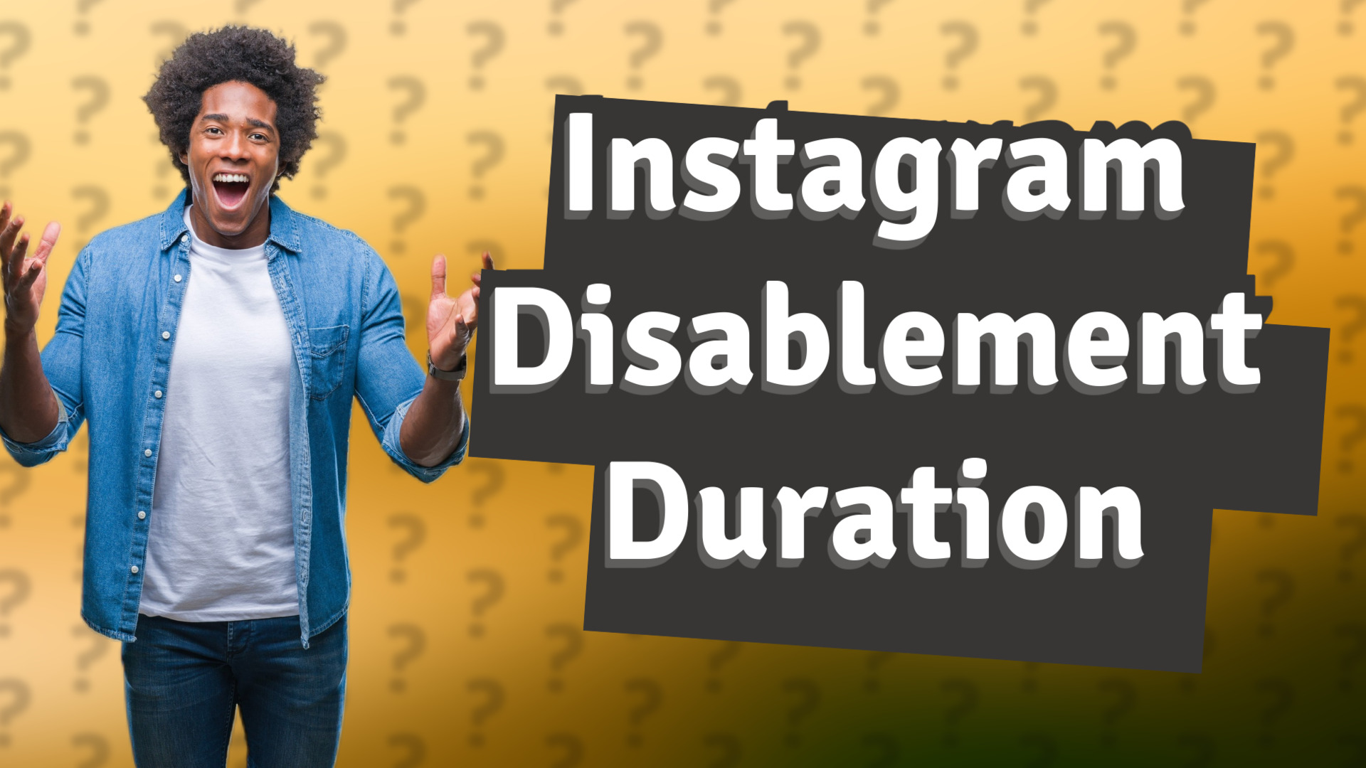 Instagram Disablement Duration