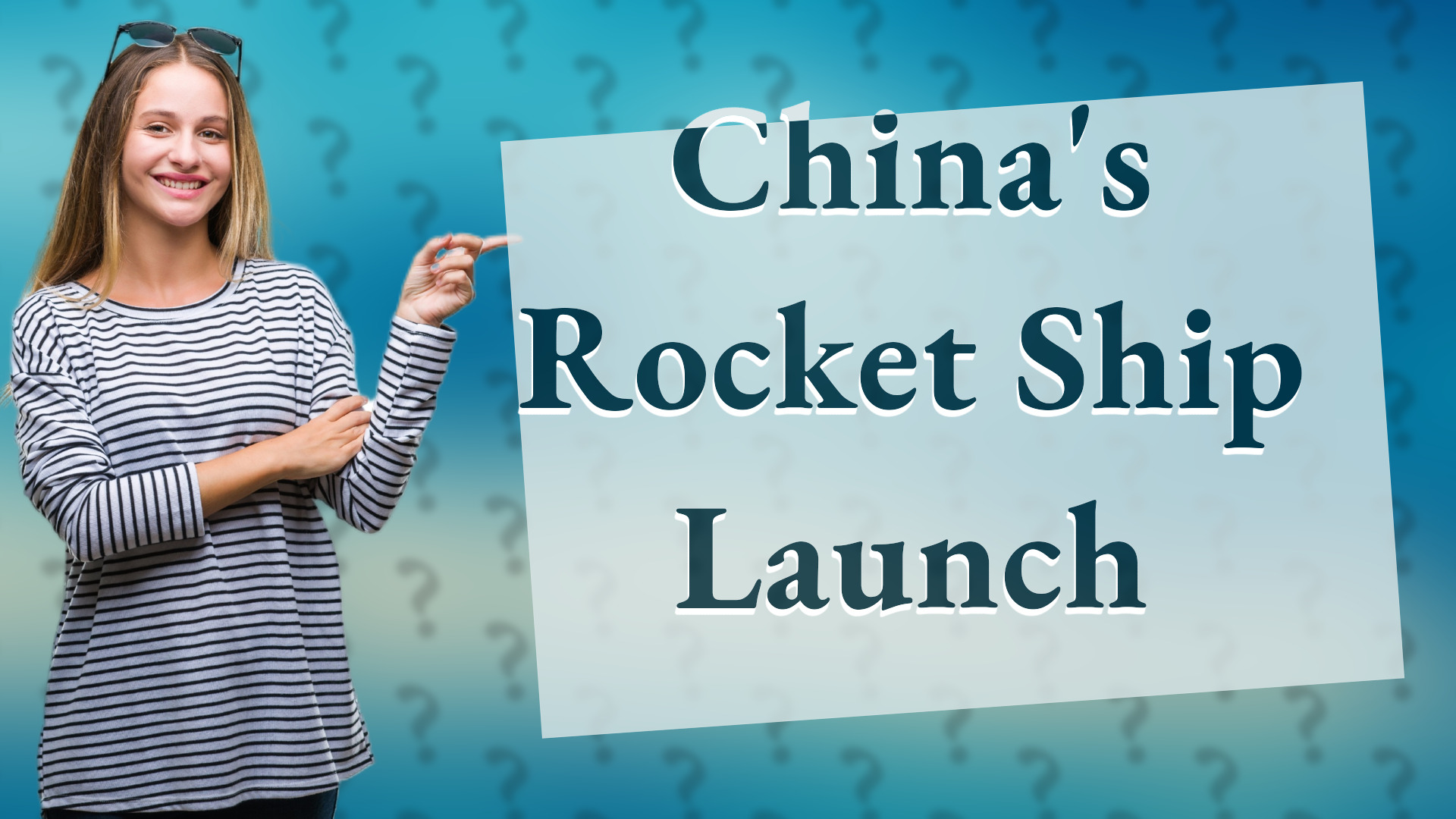 China's Rocket Ship Launch