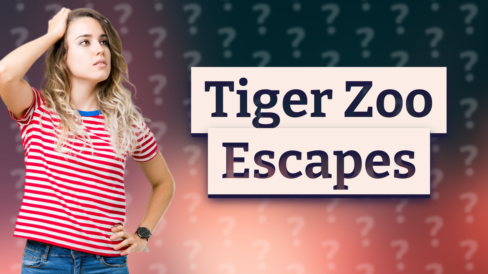 Tiger Zoo Escapes