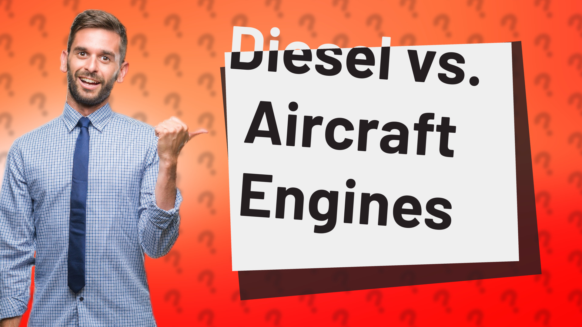Diesel vs. Aircraft Engines