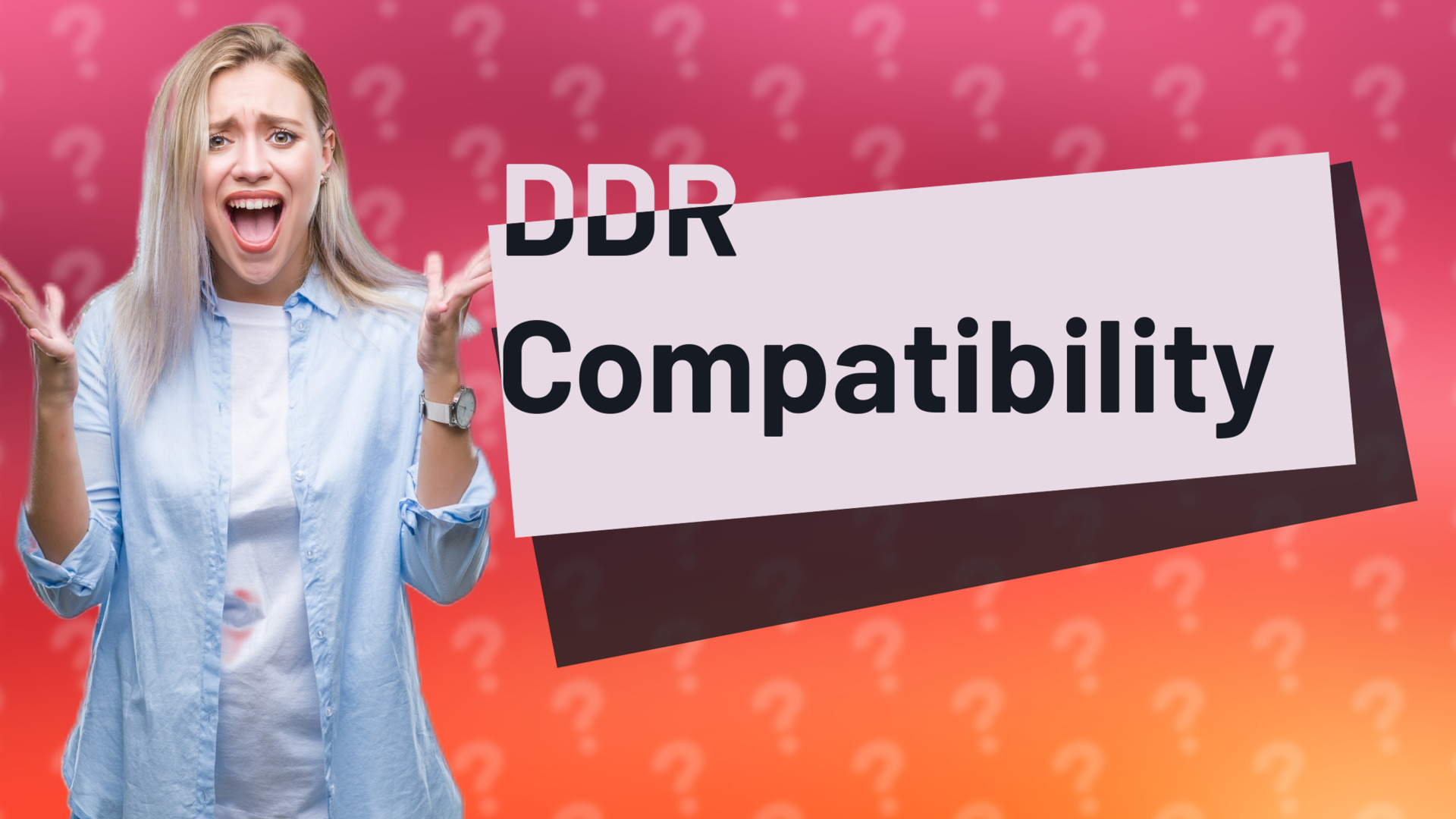 DDR Compatibility