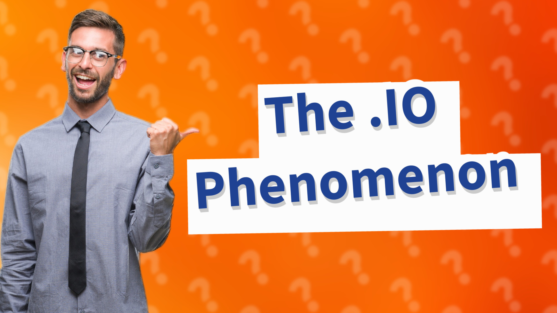 The .IO Phenomenon