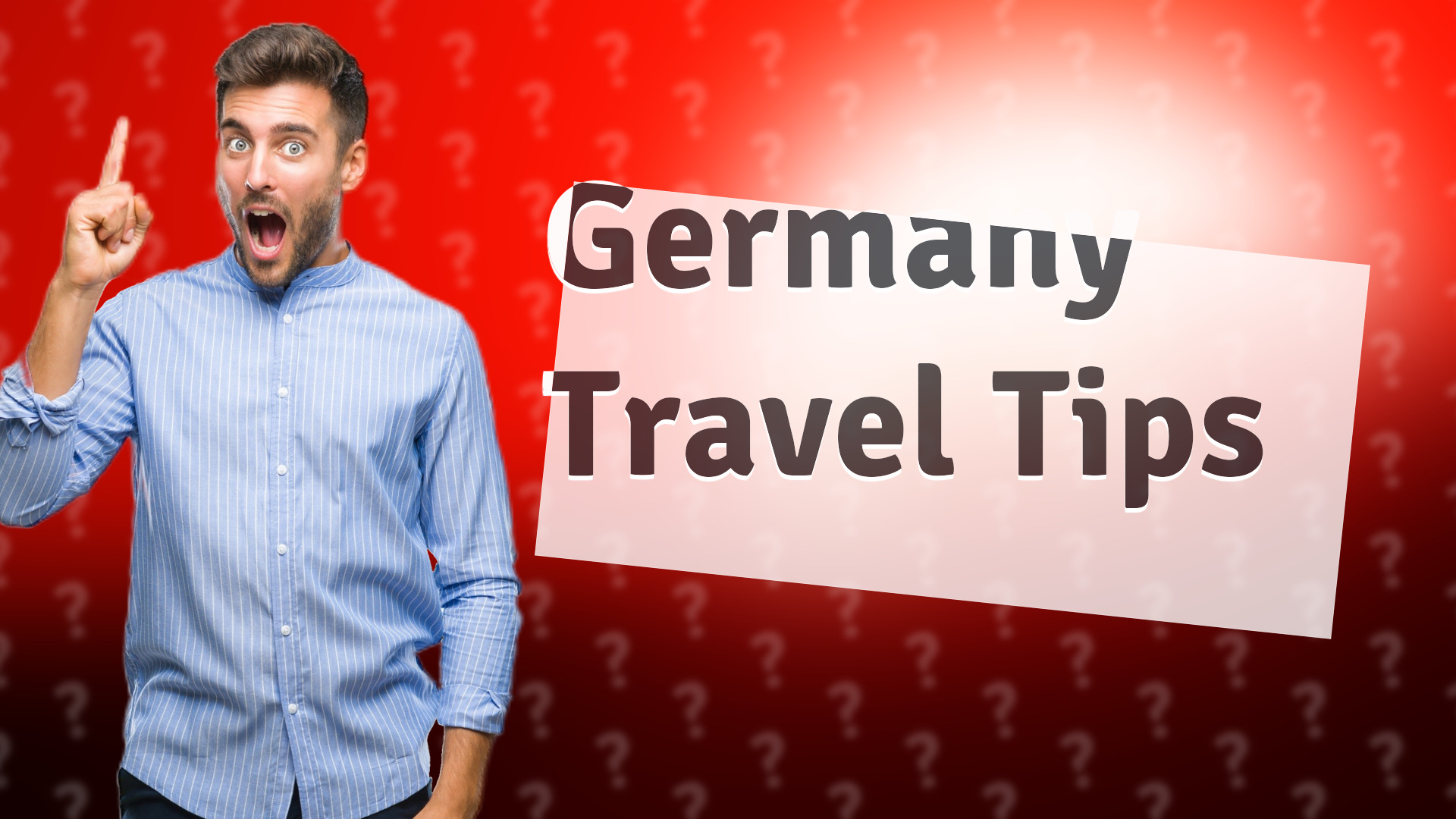 Germany Travel Tips