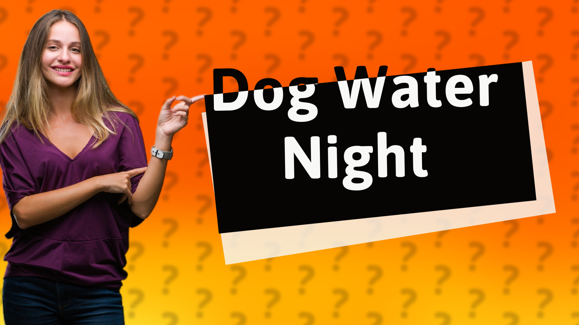Dog Water Night