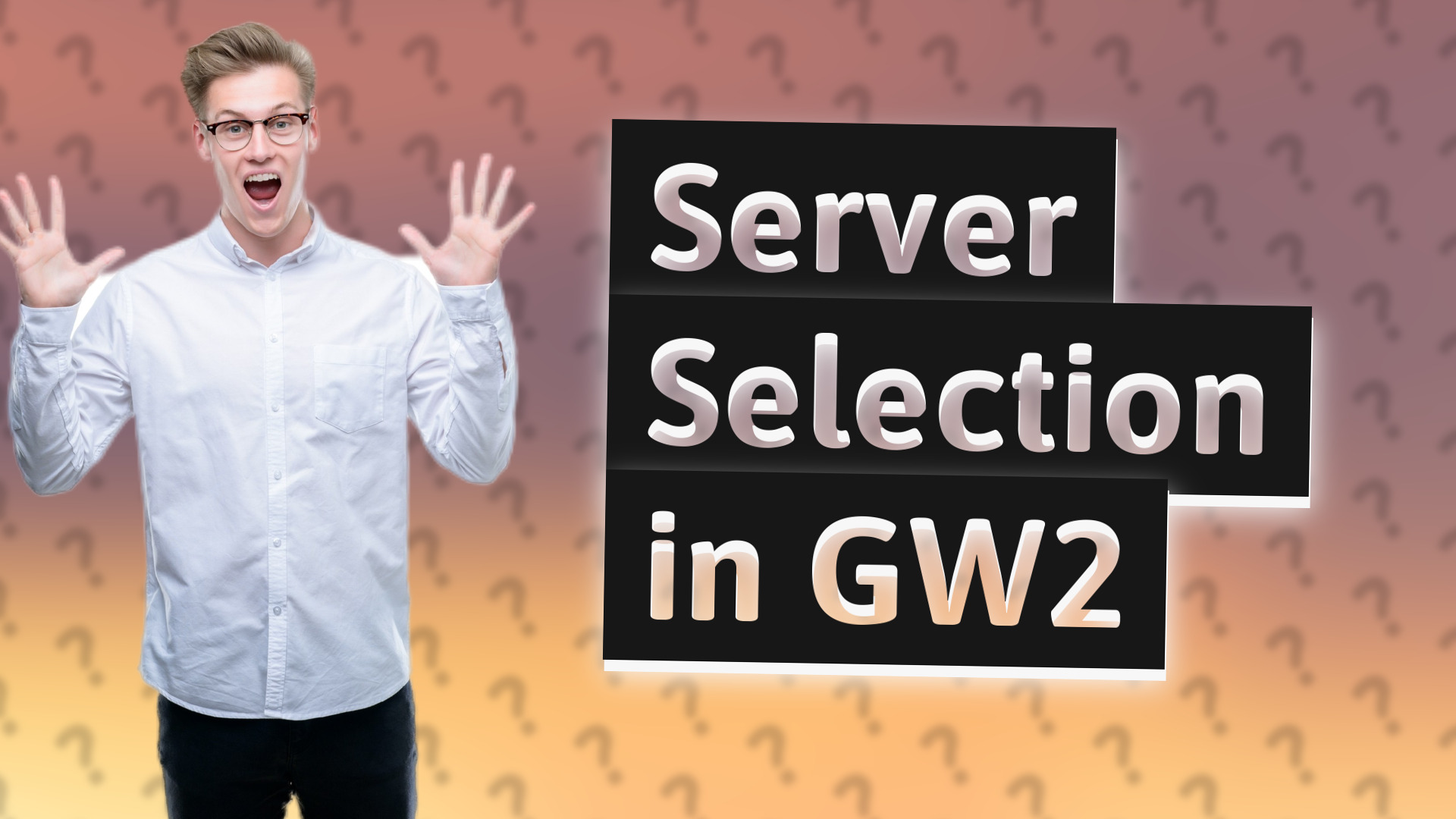 Server Selection in GW2