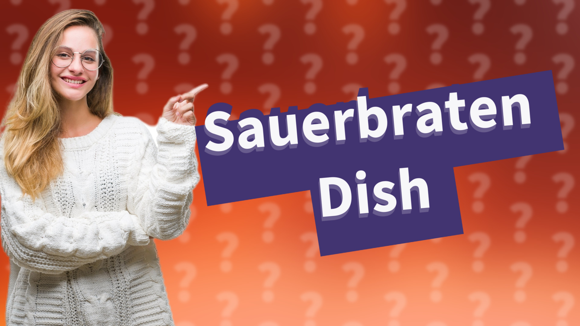 Sauerbraten Dish