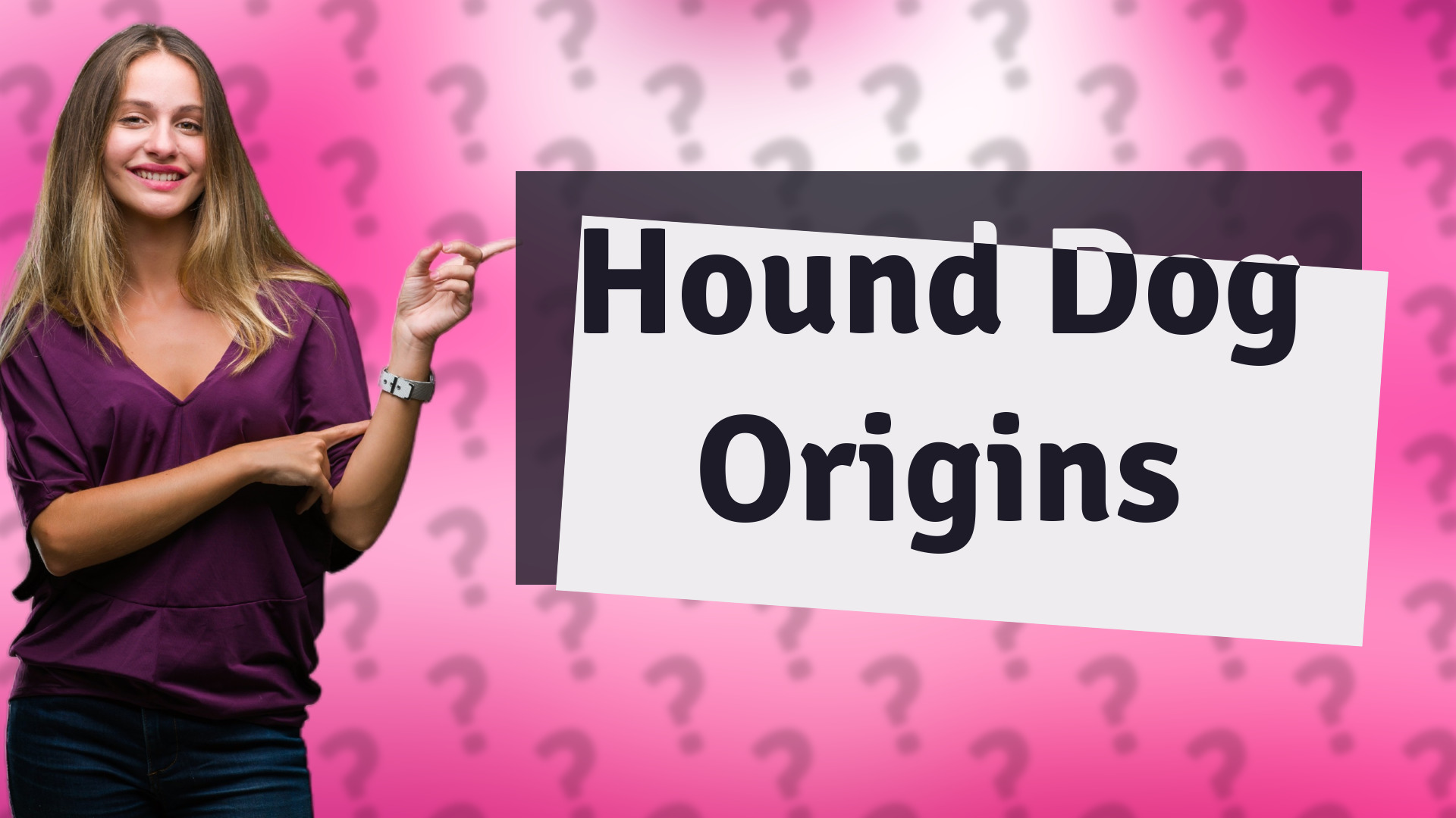 Hound Dog Origins
