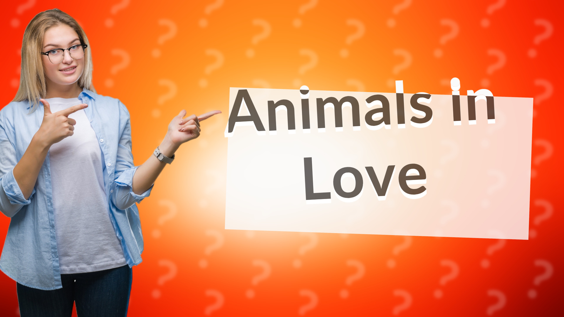 Animals in Love