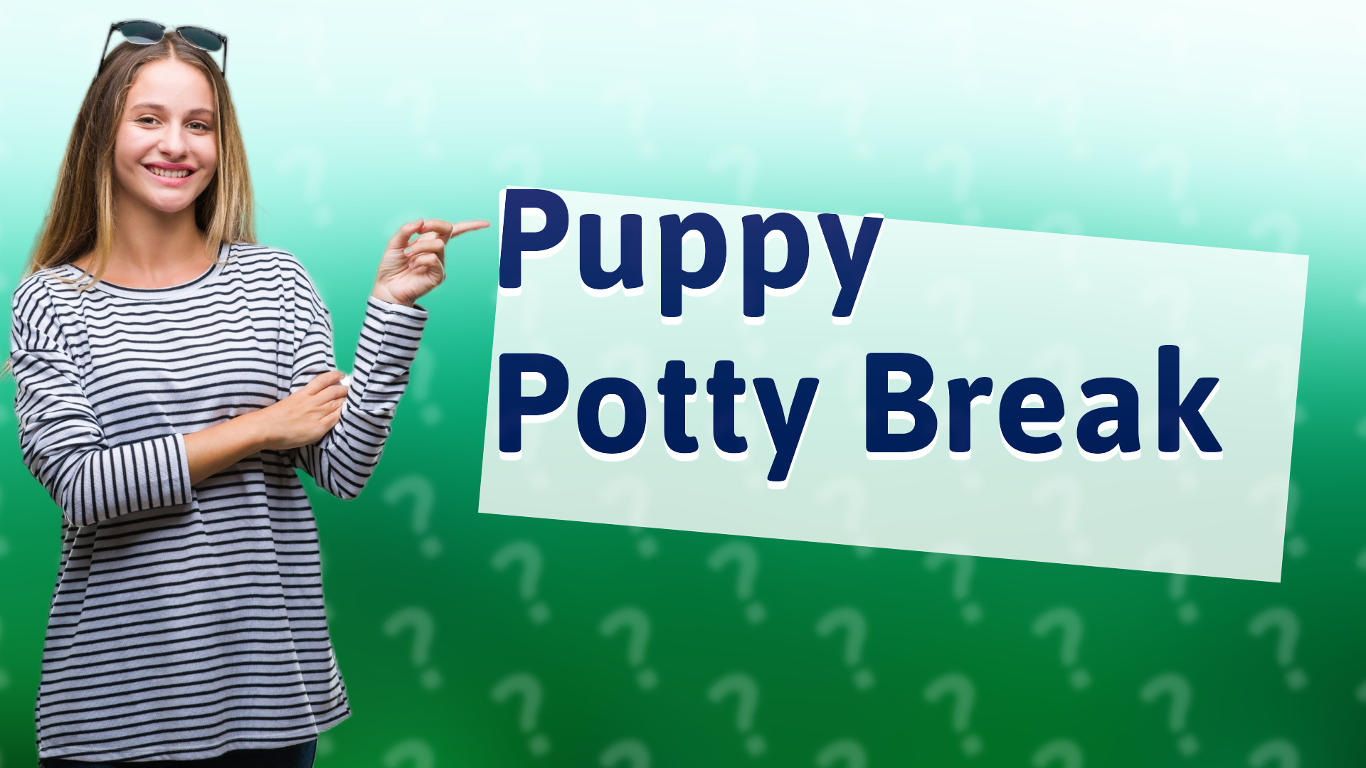 Puppy Potty Break