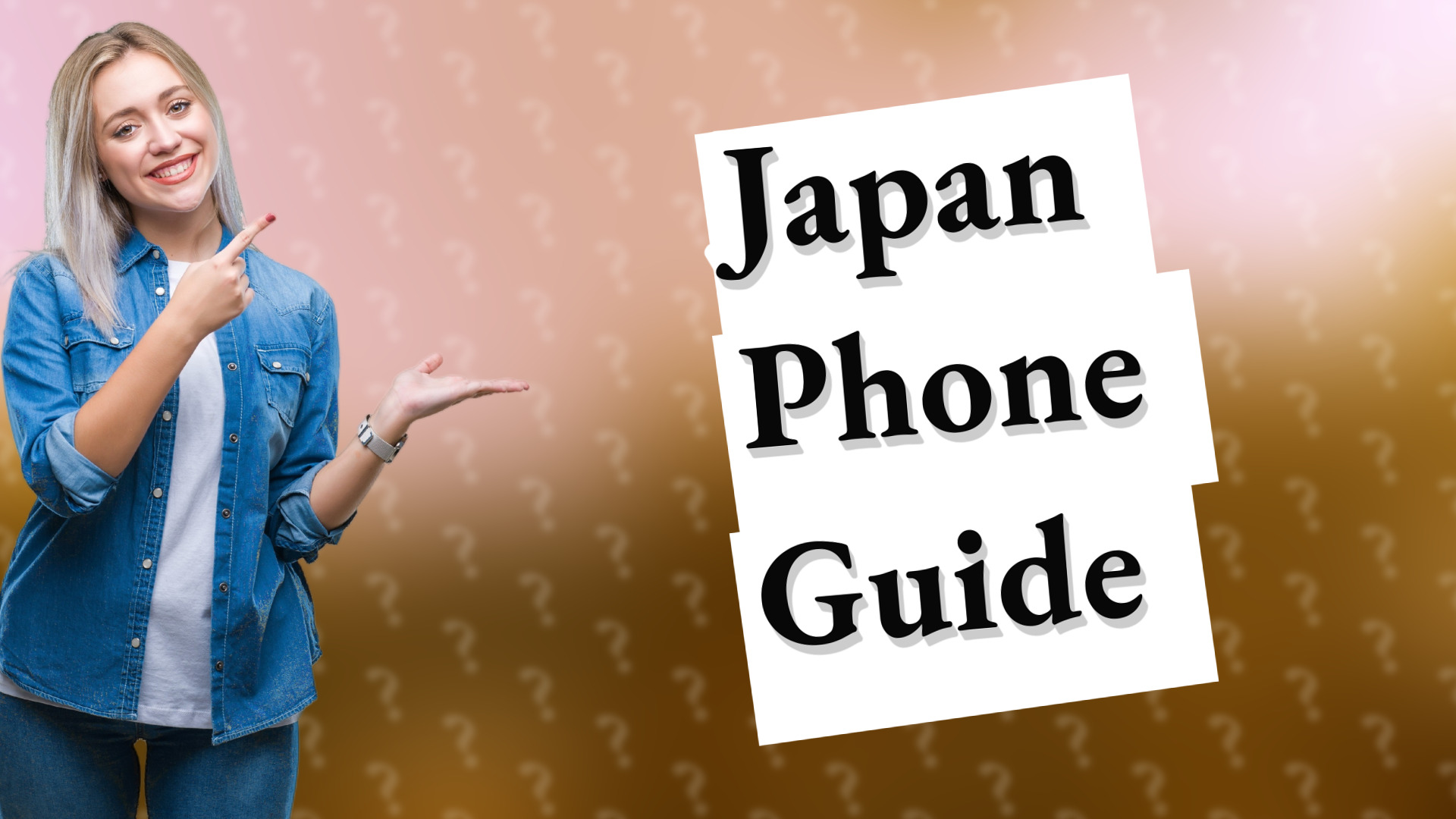Japan Phone Guide
