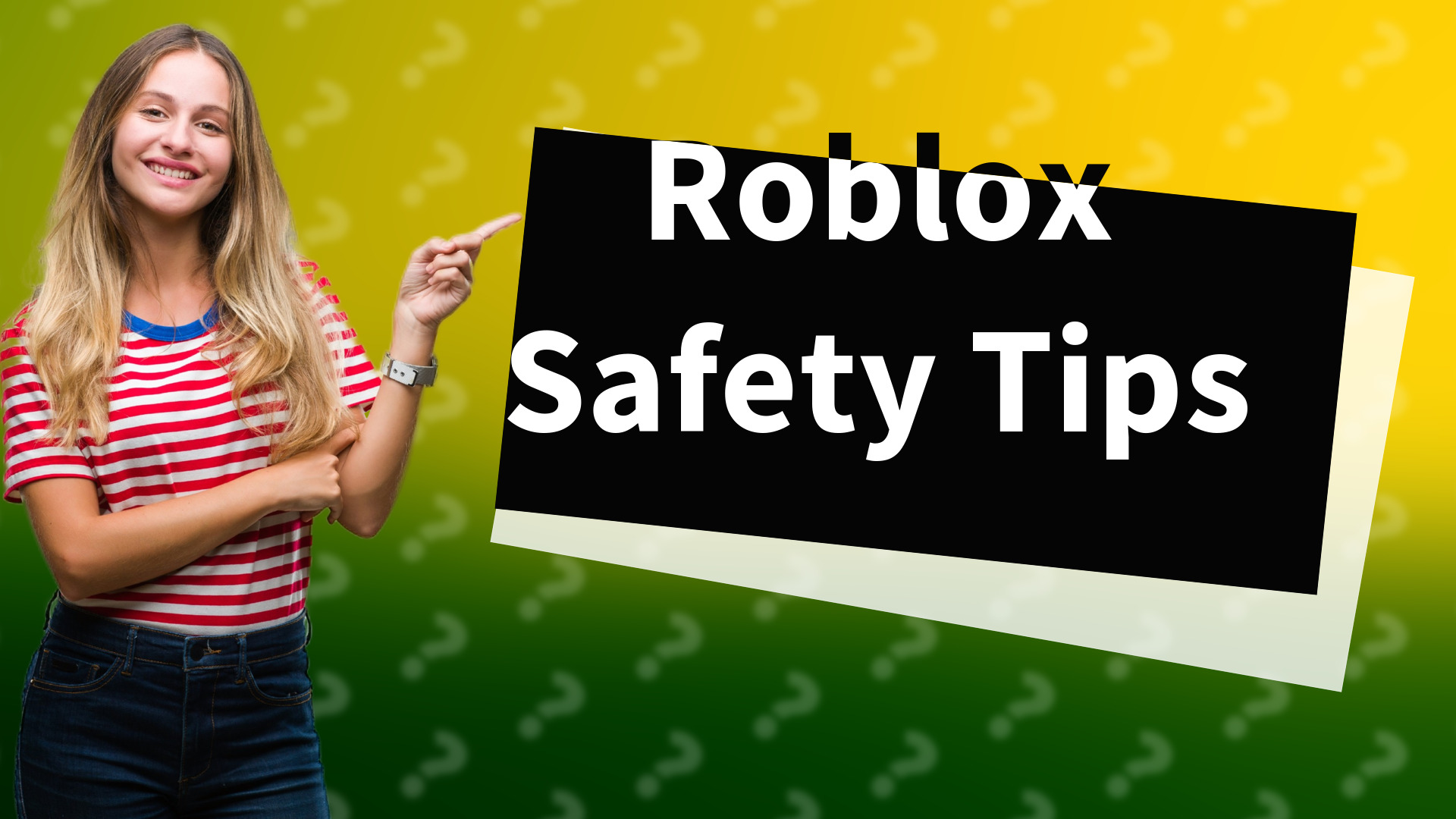 Roblox Safety Tips