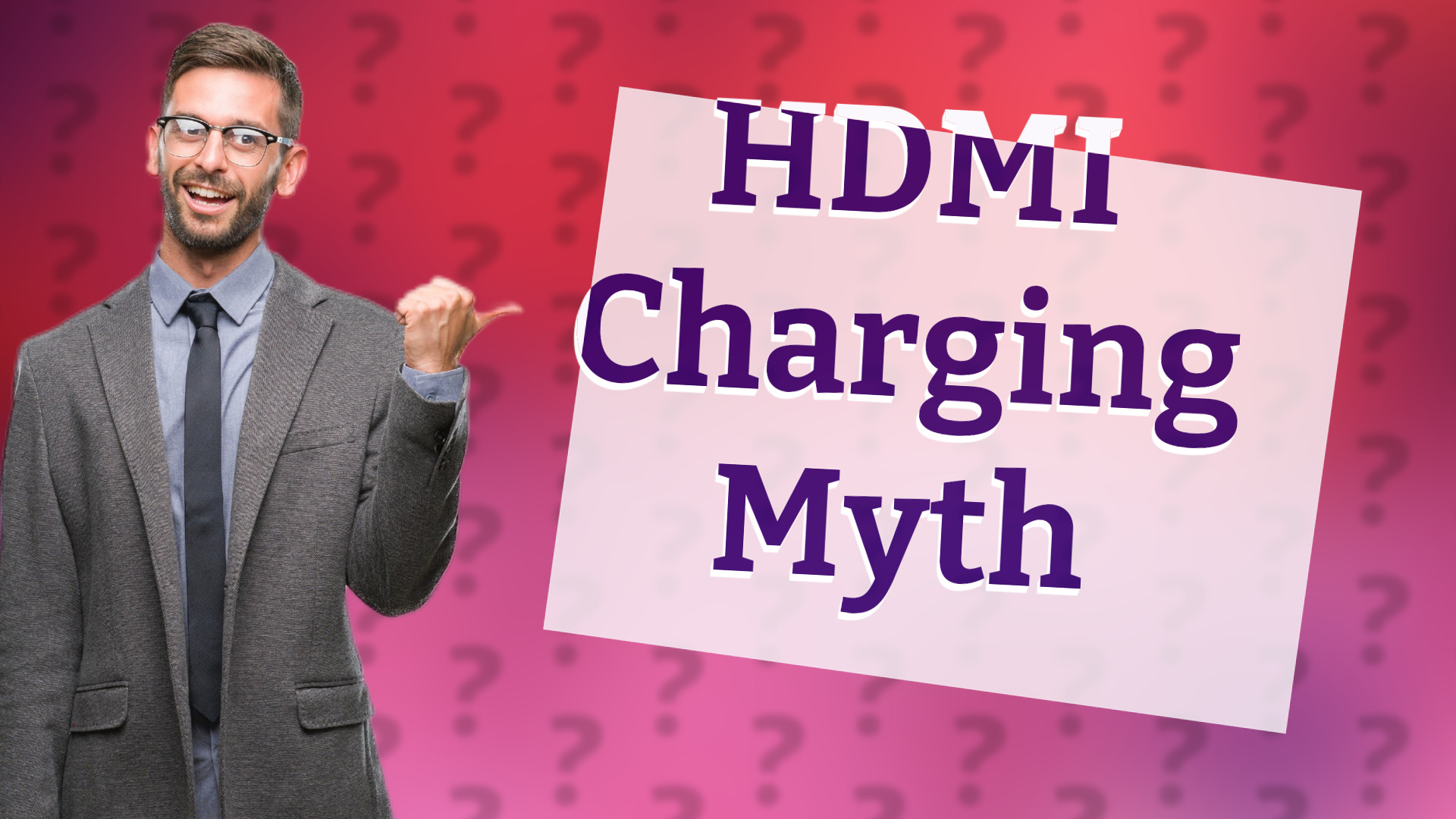 HDMI Charging Myth