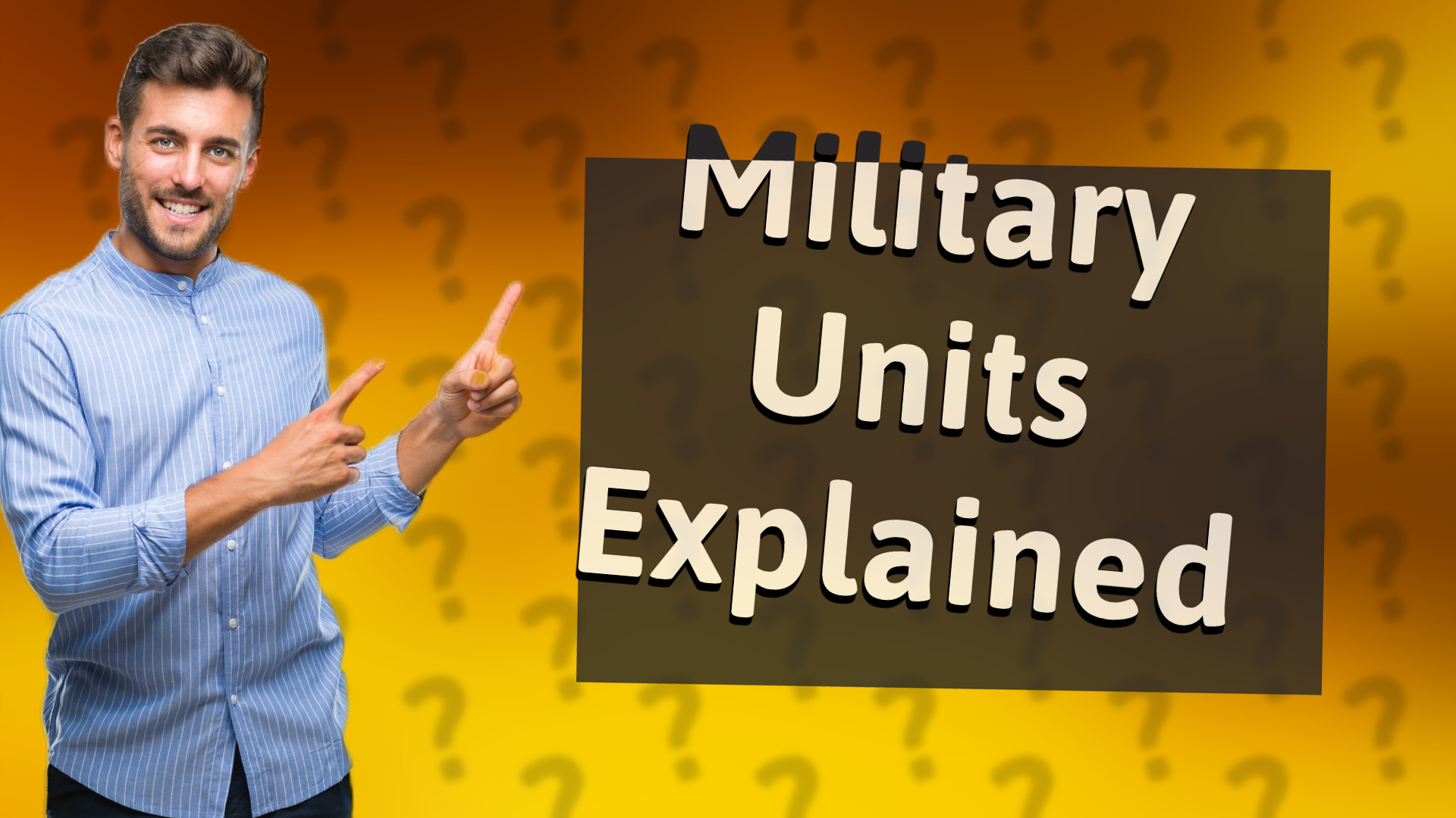 Military Units Explained